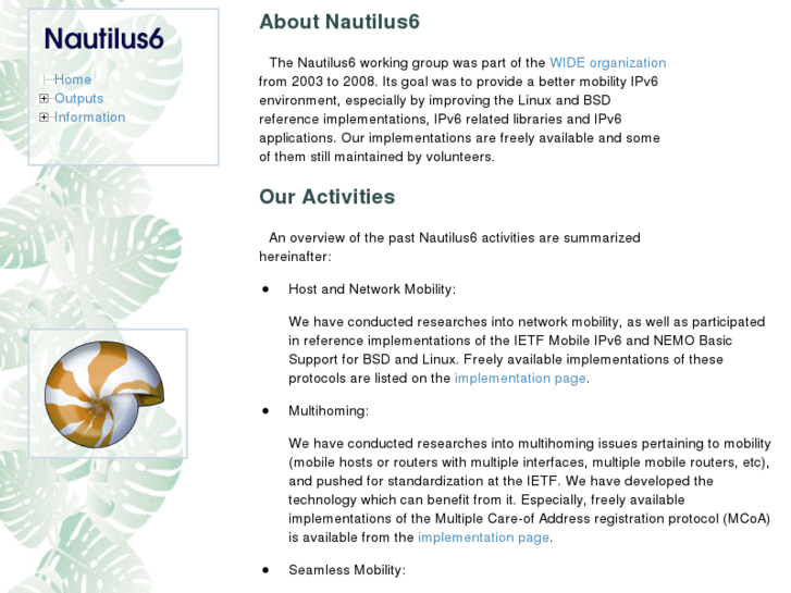 www.nautilus6.org