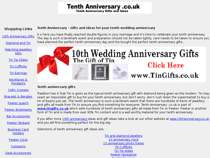 www.tenthanniversary.co.uk