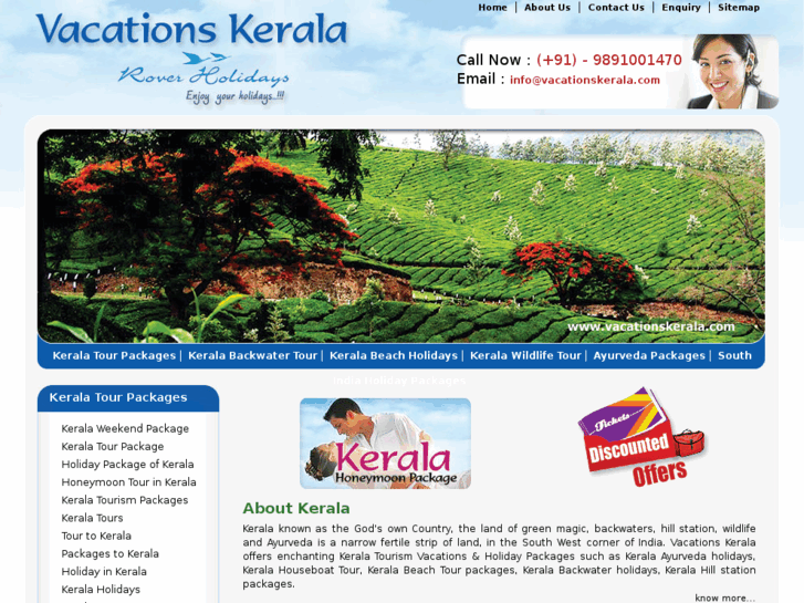 www.vacationskerala.com