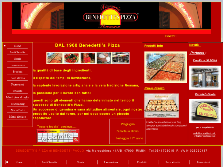 www.benedettispizza.it