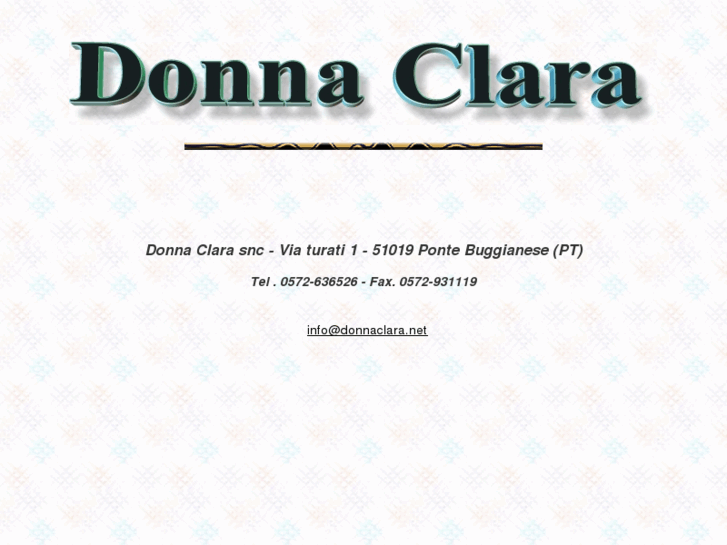 www.donnaclara.net