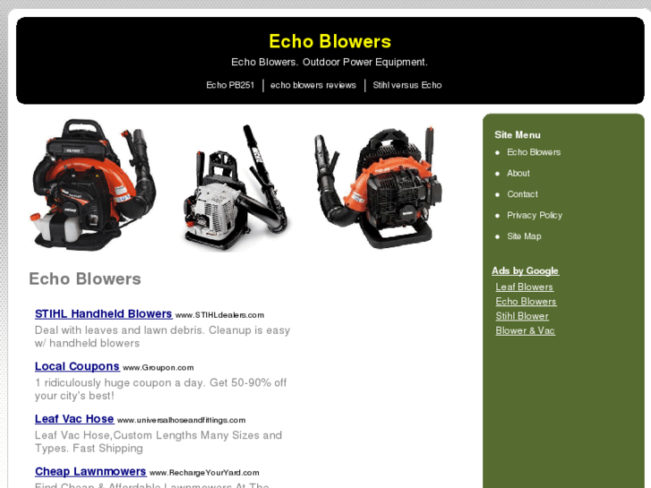 www.echoblowers.net