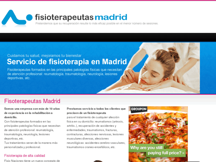 www.fisioterapeutasmadrid.es