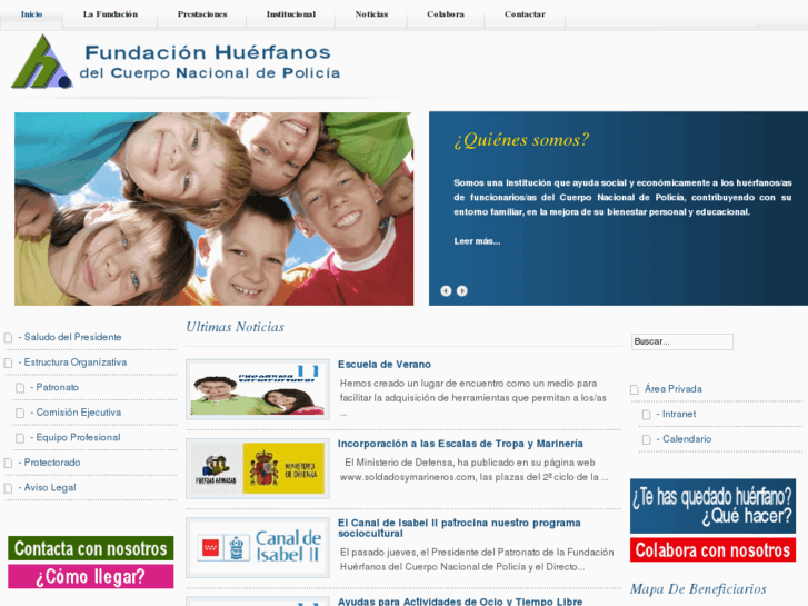 www.fundacion-huerfanos.org