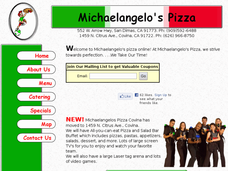 www.m-angelos-pizza.com