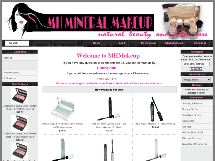 www.mhmakeup.com