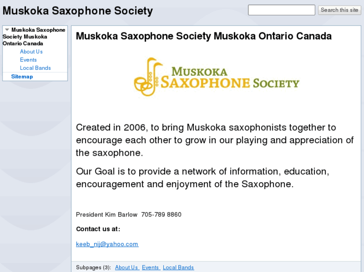 www.muskokasax.com