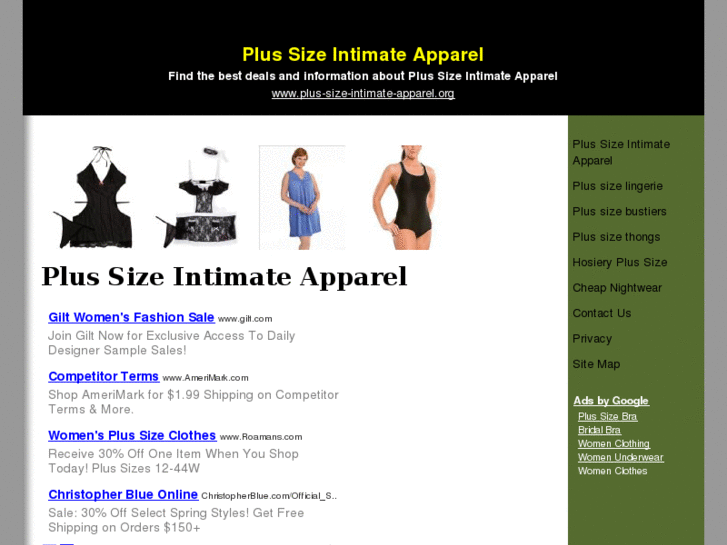 www.plus-size-intimate-apparel.org