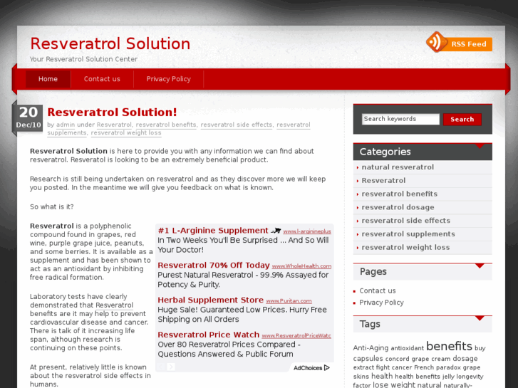 www.resveratrolsolution.com