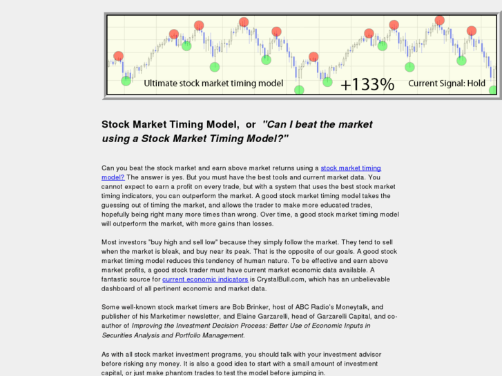 www.stock-market-timing-model.com