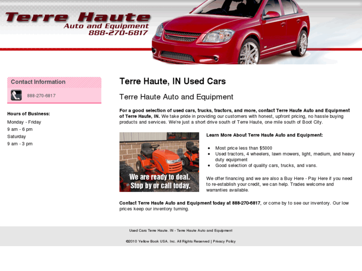 www.terrehauteautoandequipment.com