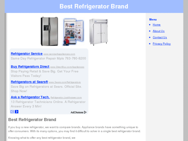 www.bestrefrigeratorbrand.net