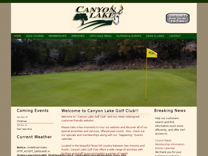 www.canyonlakegolfclub.com