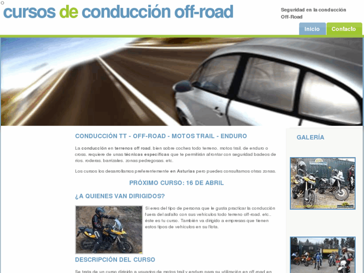 www.cursosconduccionoffroad.com