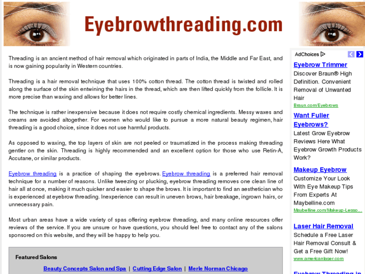 www.eyebrowthreading.com