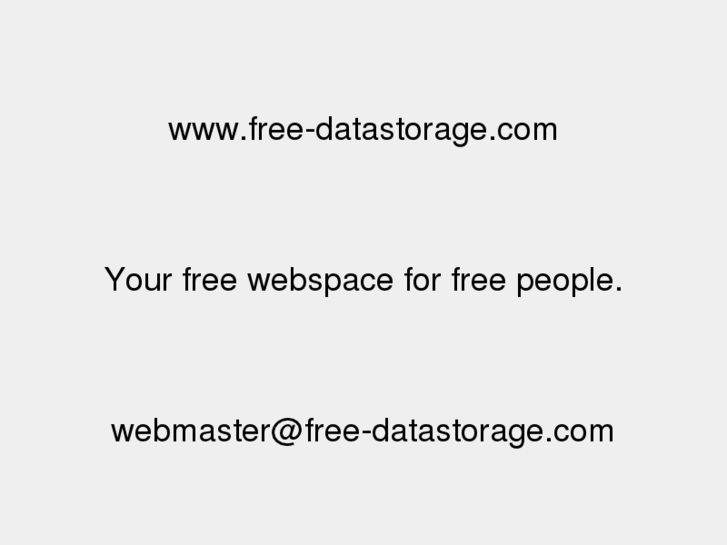 www.free-datastorage.com