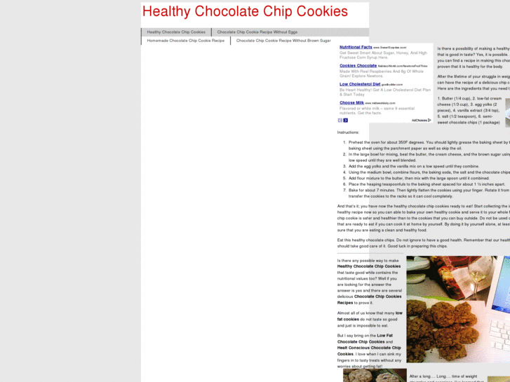 www.healthychocolatechipcookies.com