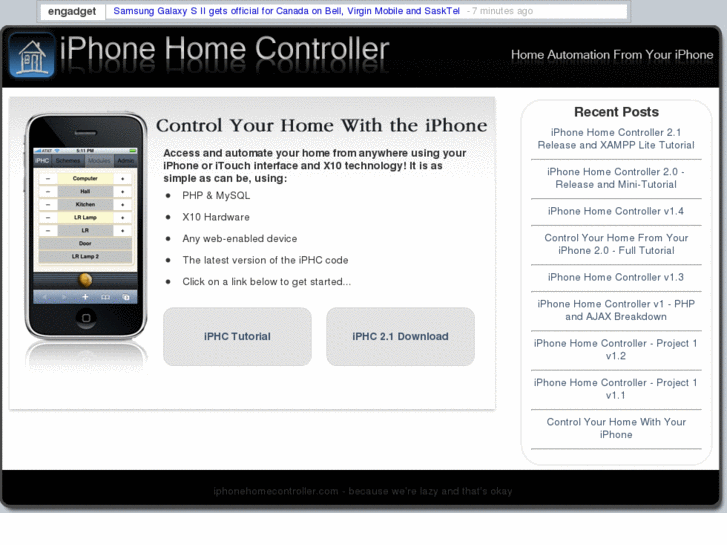 www.iphonehomecontroller.com