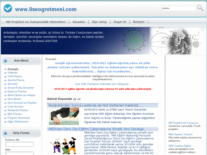 www.liseogretmeni.com