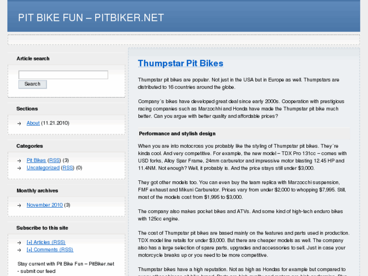 www.pitbiker.net