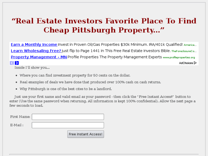 www.realestateinvestorpittsburgh.com