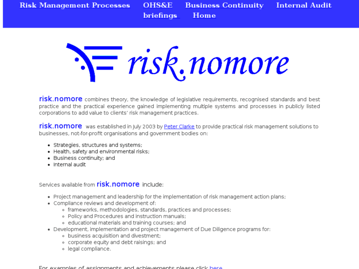 www.risk-nomore.com