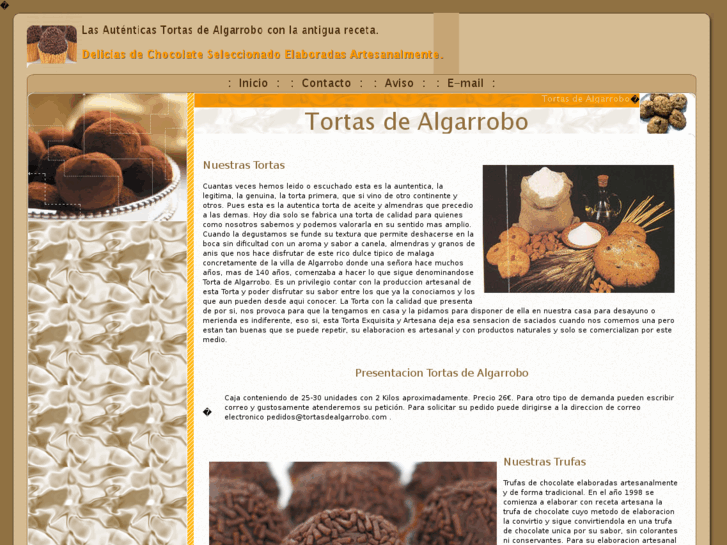 www.tortasdealgarrobo.com