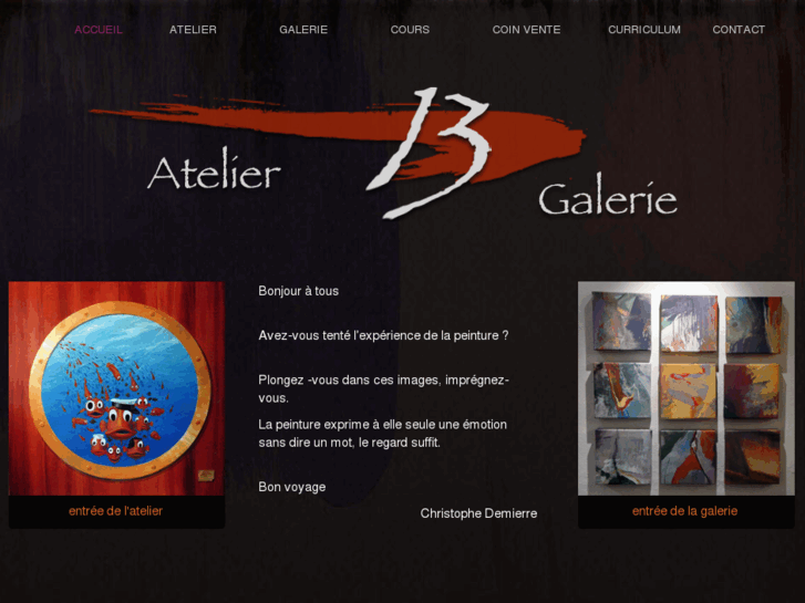 www.atelier13-galerie.com