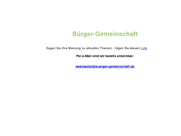 www.buerger-gemeinschaft.com