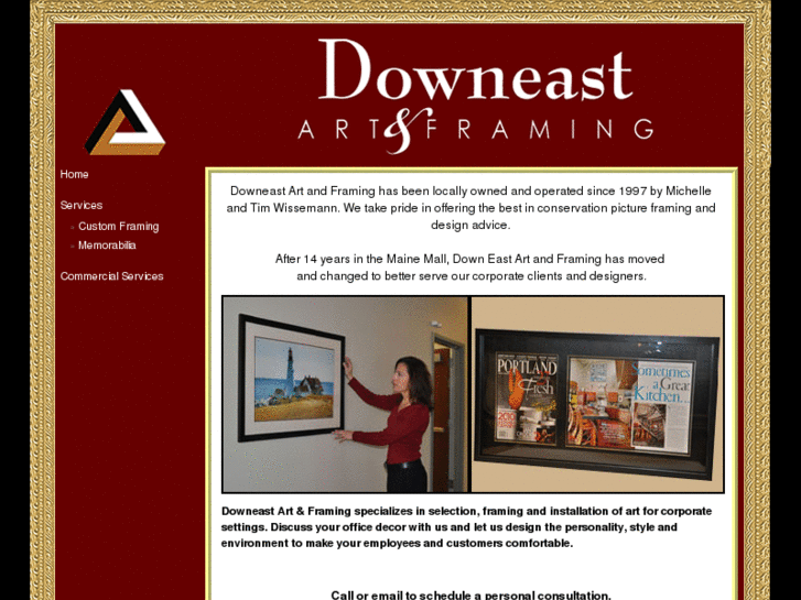 www.downeastartandframing.com