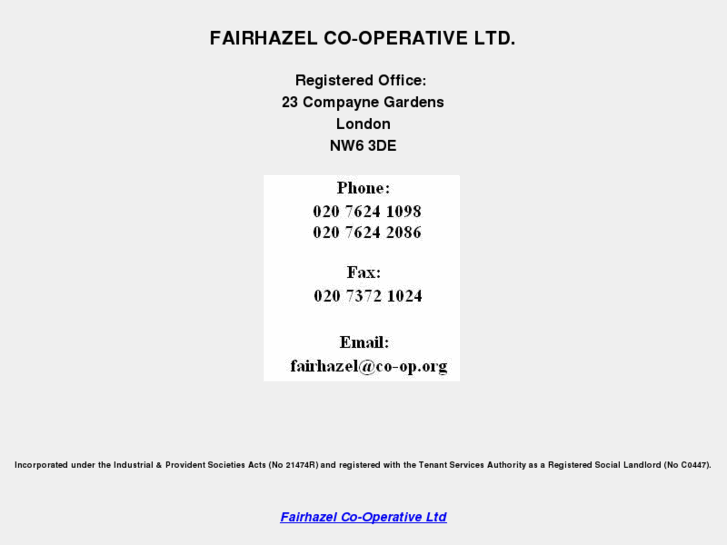 www.fairhazel.co.uk