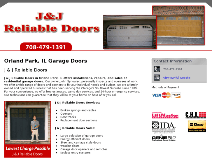 www.garagedoorsorlandpark.com