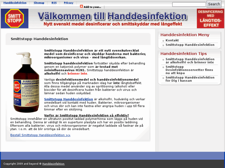 www.handdesinfektion.se