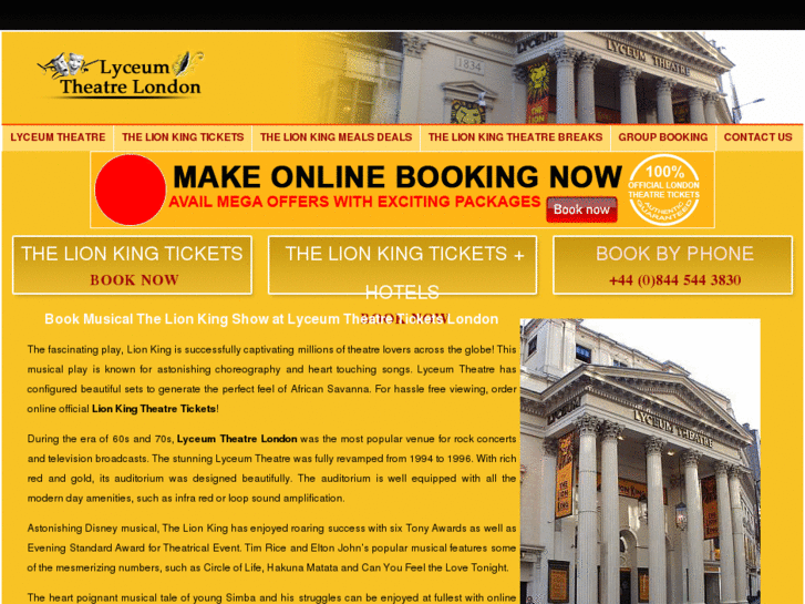 www.lyceumtheatrelondon.com