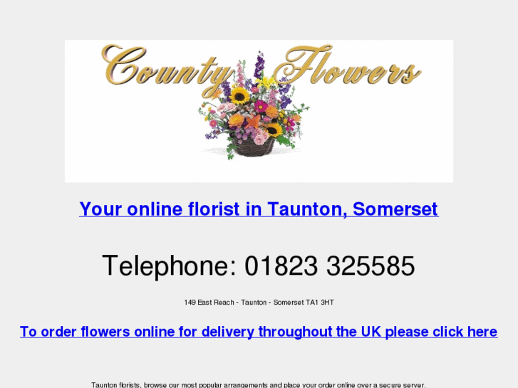 www.tauntonflowers.co.uk