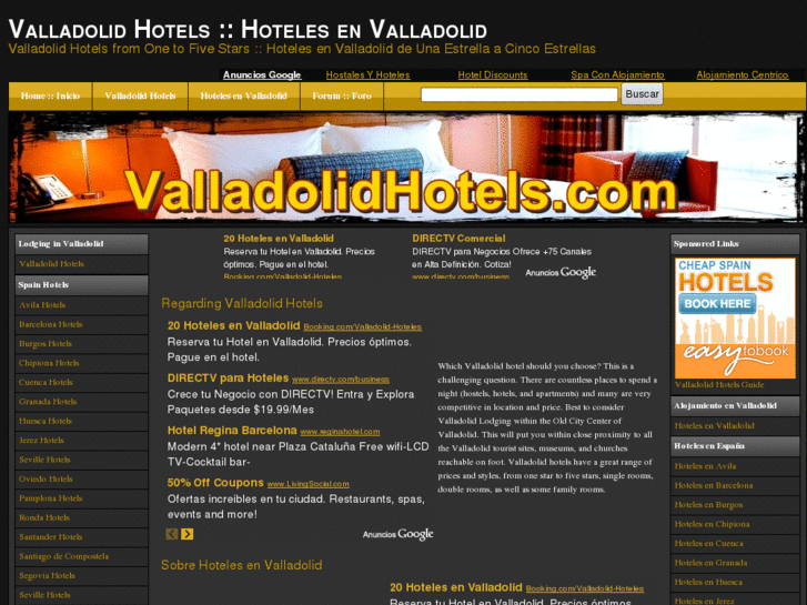 www.valladolidhotels.com