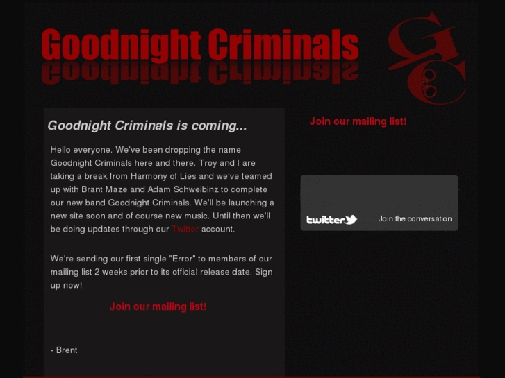 www.goodnightcriminals.com