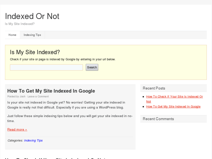 www.indexedornot.com