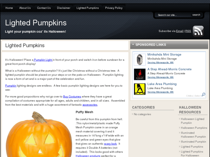 www.lightedpumpkins.com