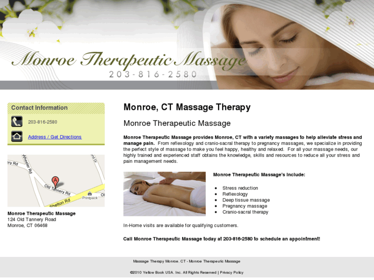 www.monroetherapeuticmassagect.com