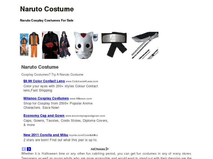 www.narutocostume.net