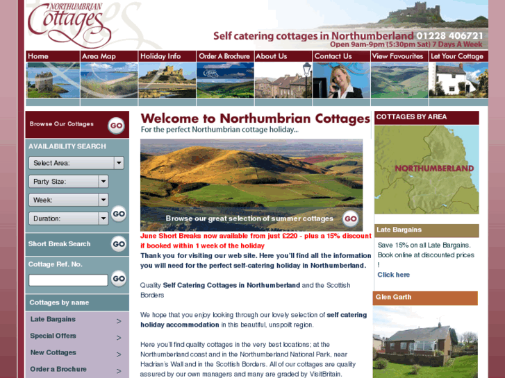 www.northumbrian-cottages.info