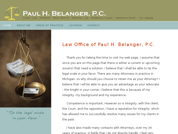 www.paulbelangerlaw.com