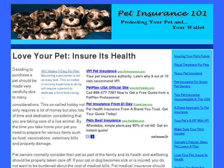 www.petinsurance101.com