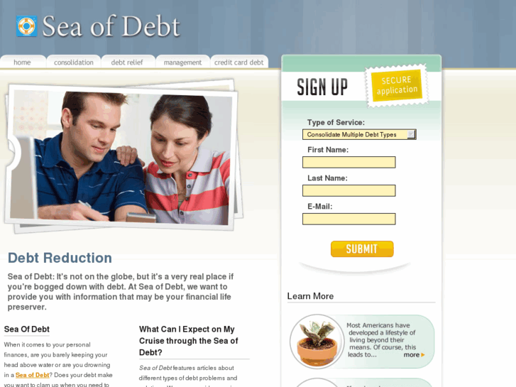 www.seaofdebt.com