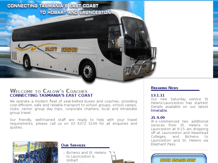 www.calowscoaches.com