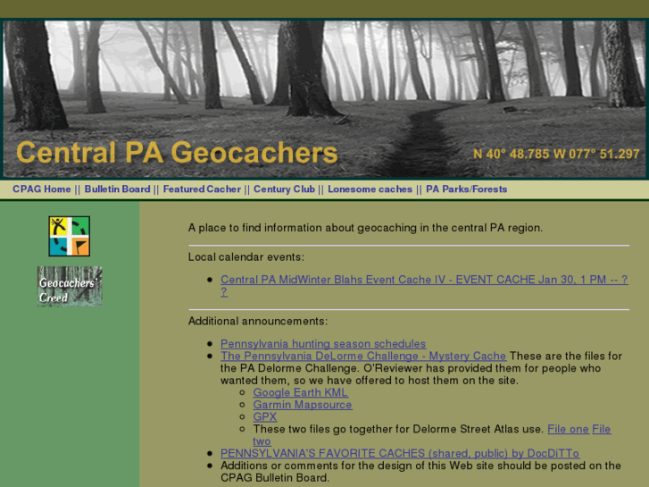 www.centralpageocachers.org