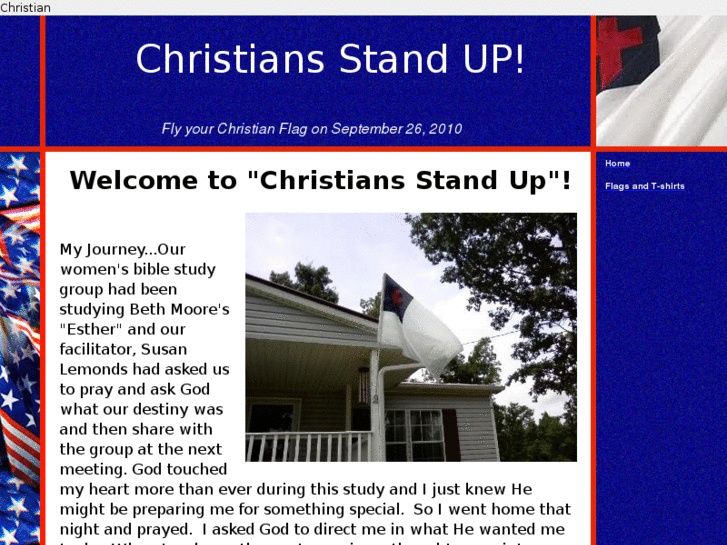 www.christiansstandup.org