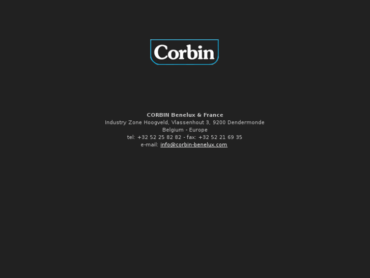 www.corbin-benelux.com