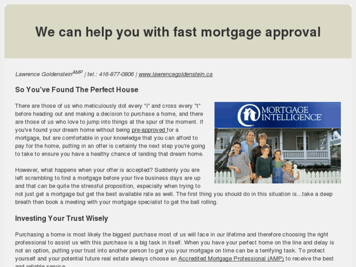 www.fastmortgageapproval.ca